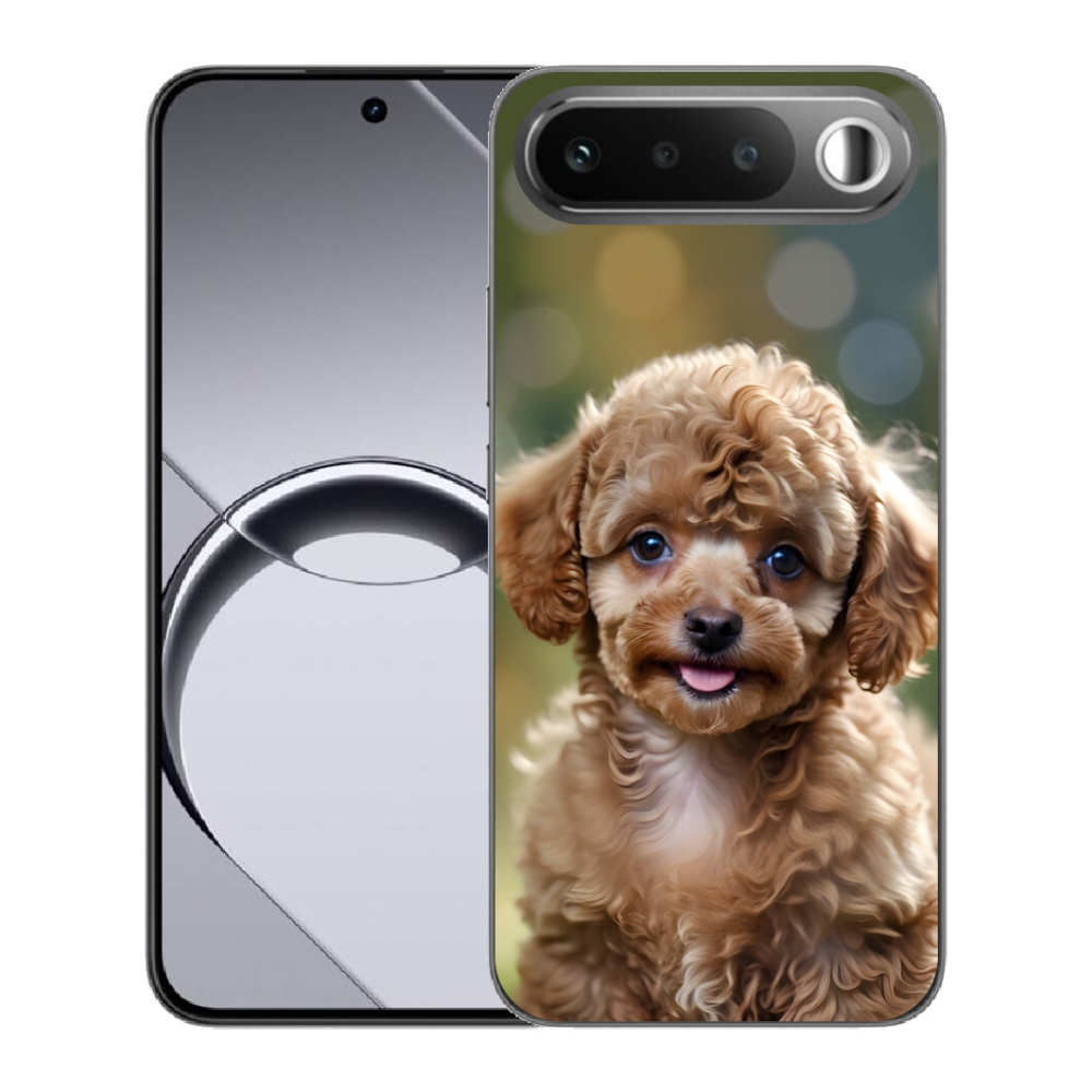 Gelový kryt mmCase na Realme 16 5G - roztomilý pudl