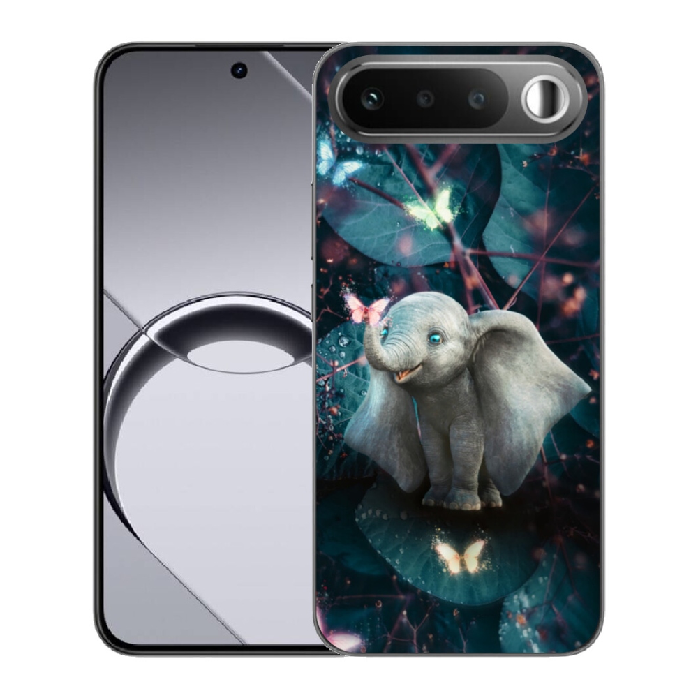 Gelový kryt mmCase na Realme 16 5G - roztomilý slon