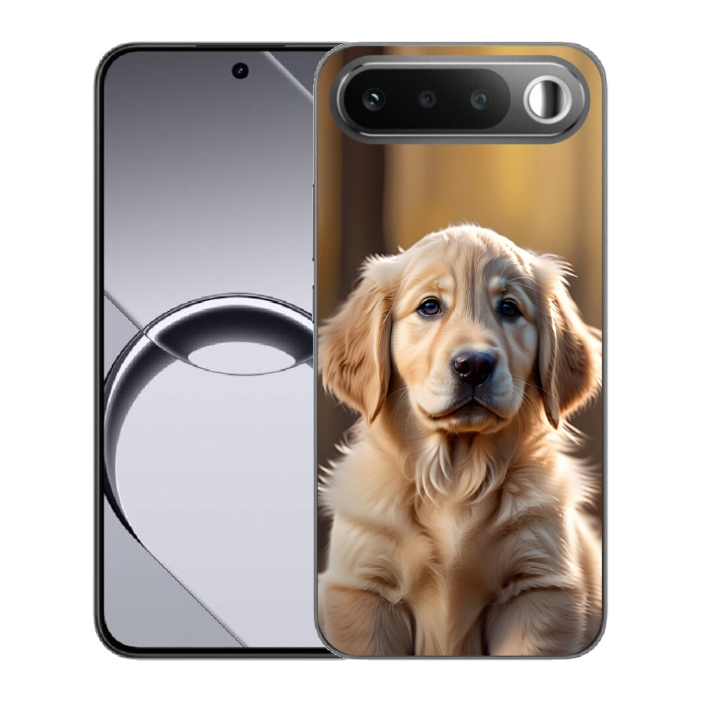 Gelový kryt mmCase na Realme 16 5G - roztomilý zlatý retrívr