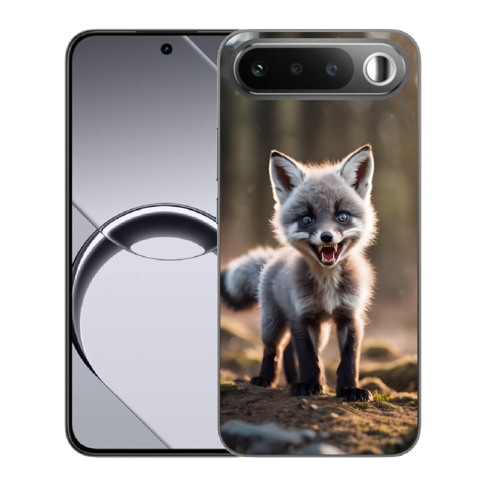Gelový kryt mmCase na Realme 16 5G - rozzuřená liška