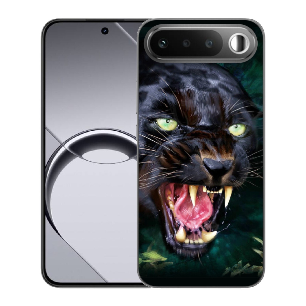 Gelový kryt mmCase na Realme 16 5G - rozzuřený černý panter