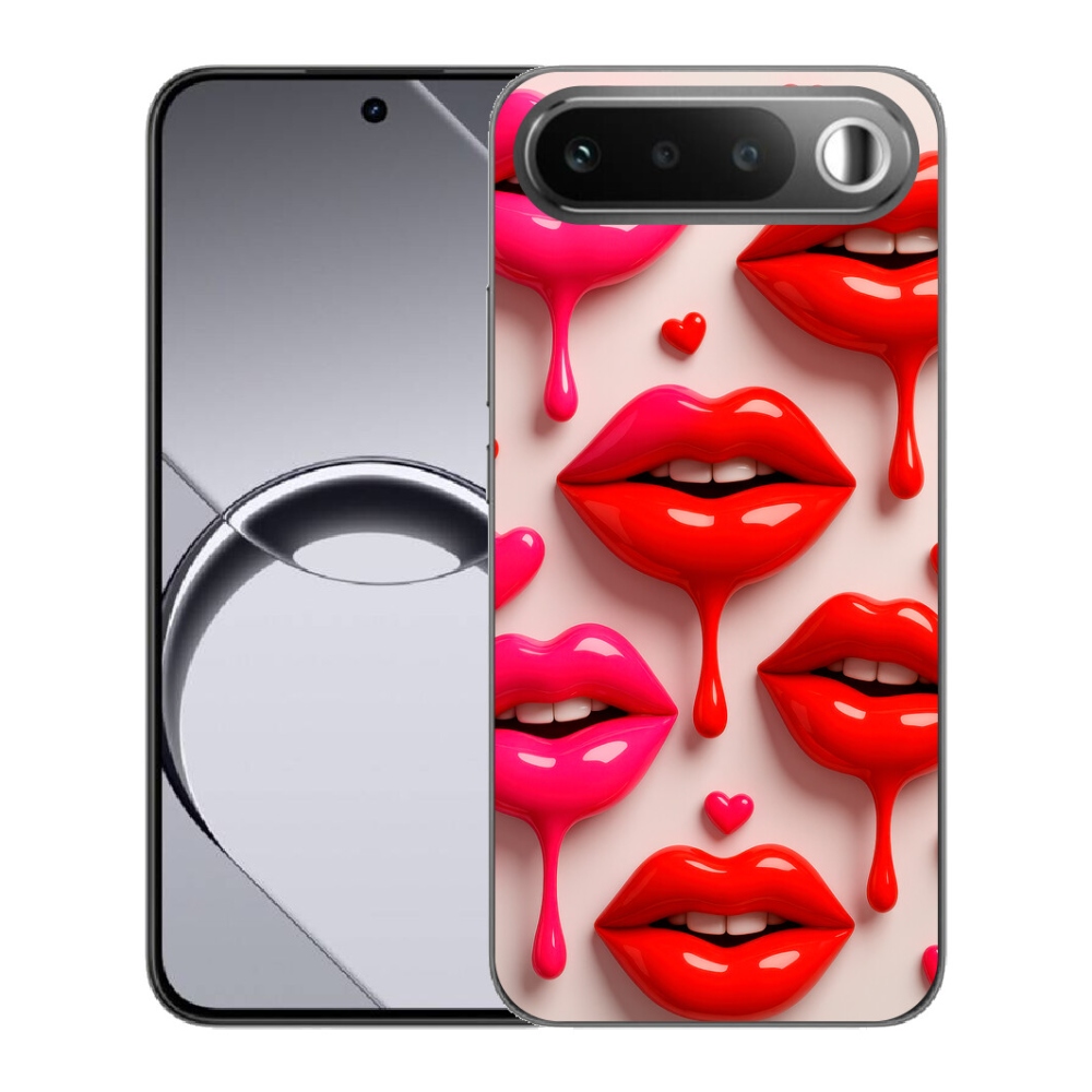 Gelový kryt mmCase na Realme 16 5G - rty 2
