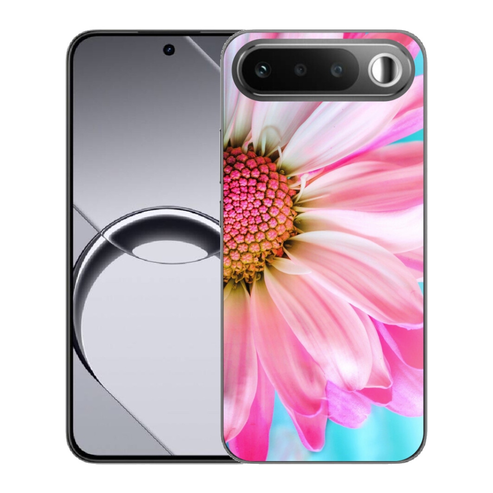 Gelový kryt mmCase na Realme 16 5G - růžová květina