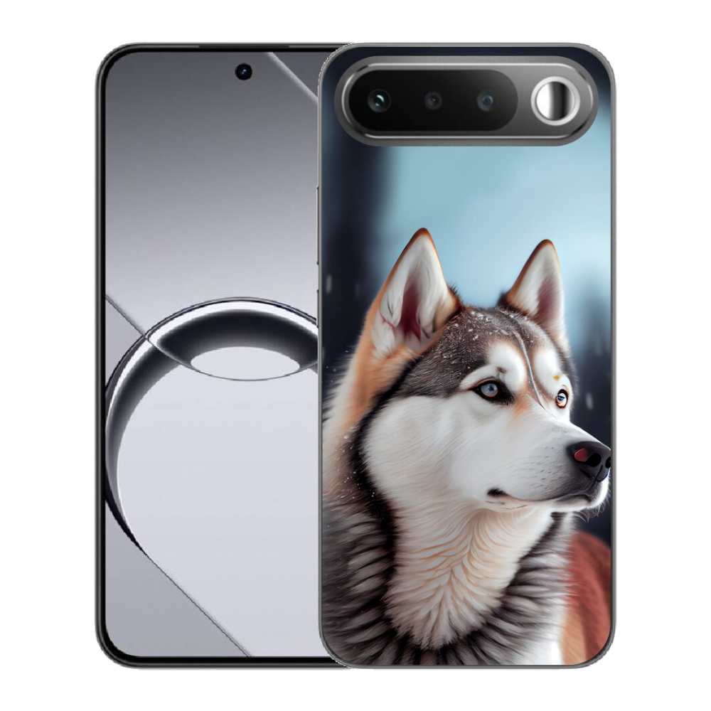 Gelový kryt mmCase na Realme 16 5G - sibiřský husky