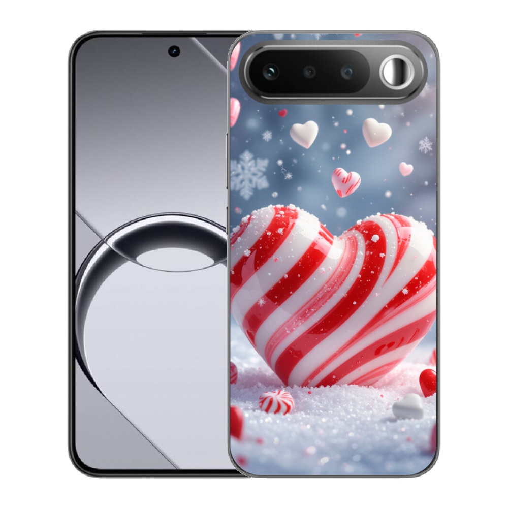 Gelový kryt mmCase na Realme 16 5G - sladké srdce