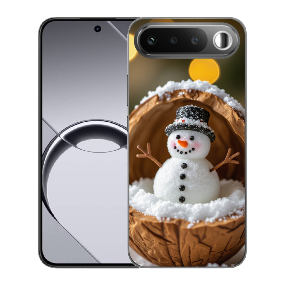 Gelový kryt mmCase na Realme 16 5G - sněhulák 4