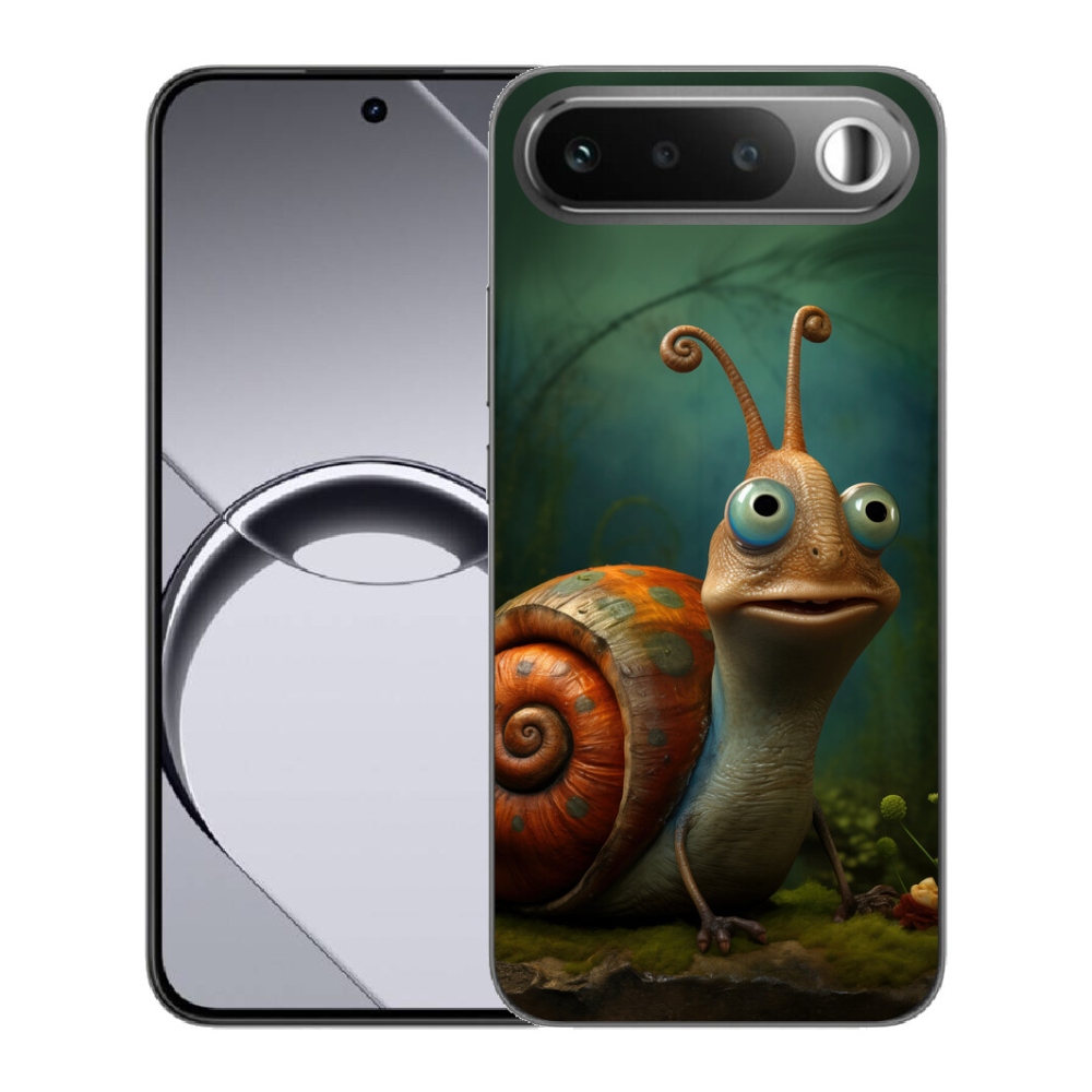 Gelový kryt mmCase na Realme 16 5G - šnek