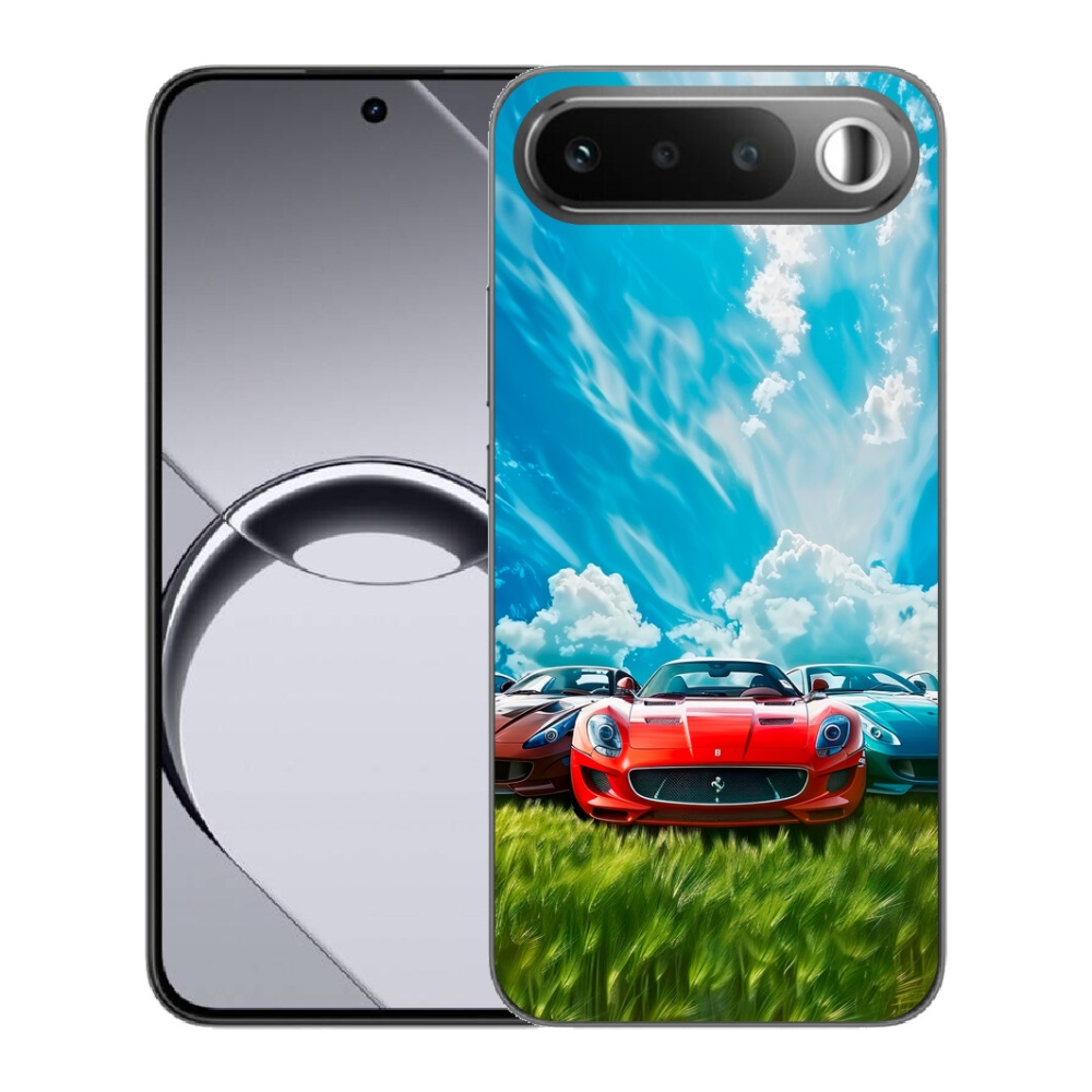 Gelový kryt mmCase na Realme 16 5G - sportovní vozy