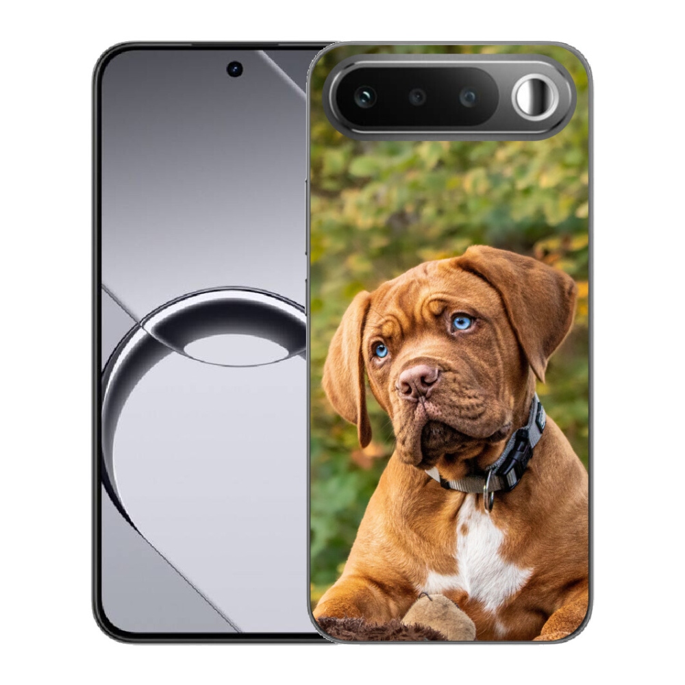 Gelový kryt mmCase na Realme 16 5G - štěně 