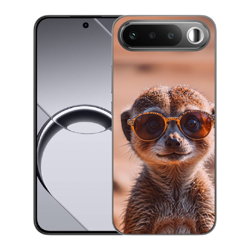 Gelový kryt mmCase na Realme 16 5G - stylová surikata