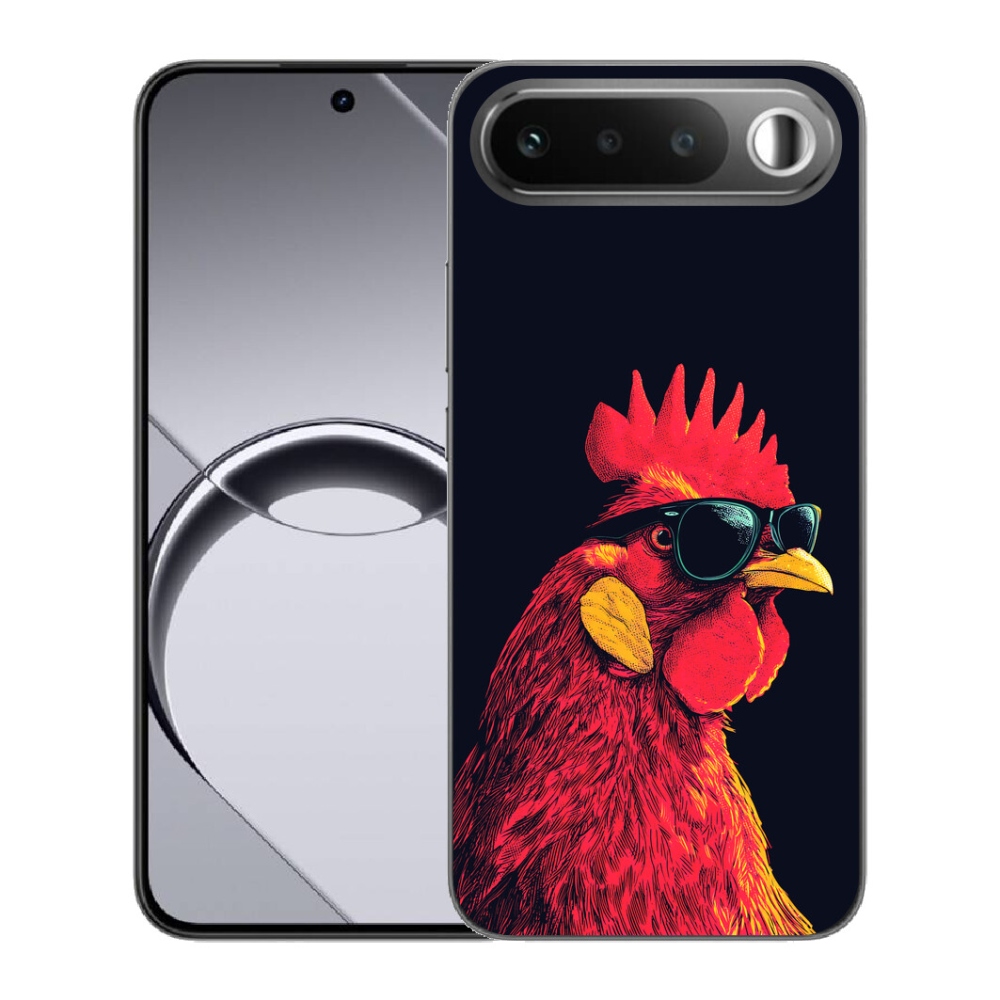 Gelový kryt mmCase na Realme 16 5G - stylový kohout