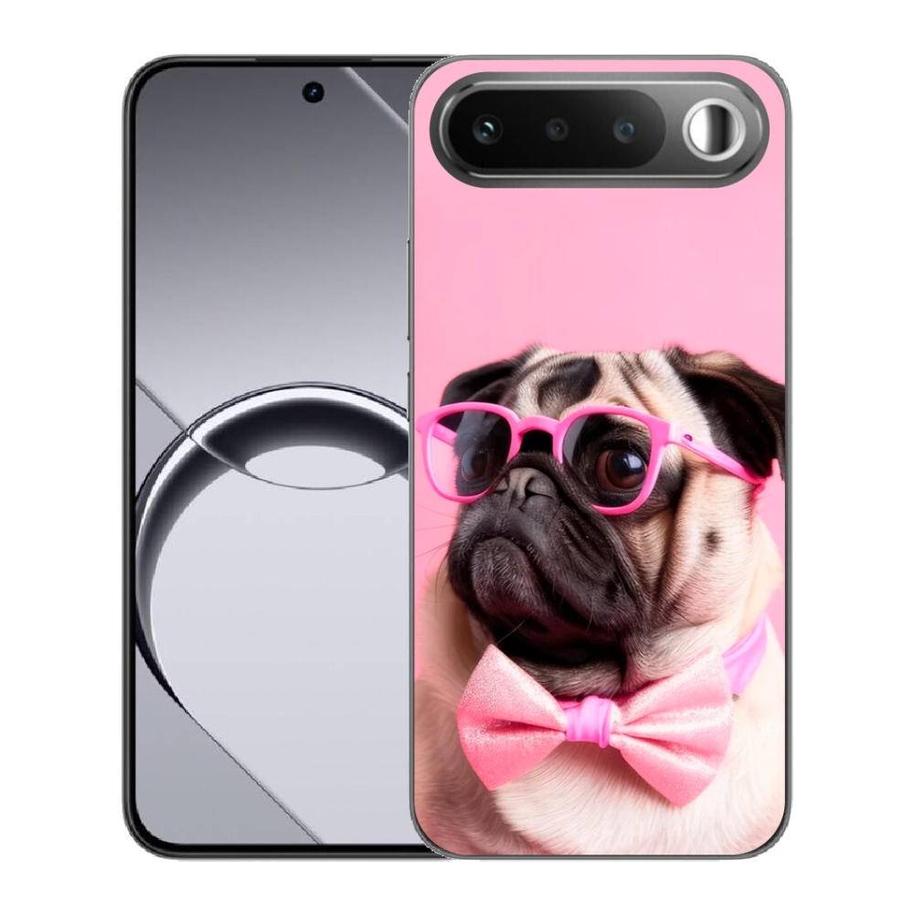 Gelový kryt mmCase na Realme 16 5G - stylový mops