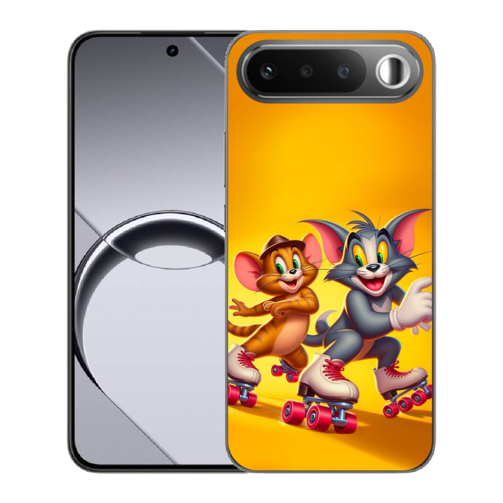 Gelový kryt mmCase na Realme 16 5G - tom a jerry