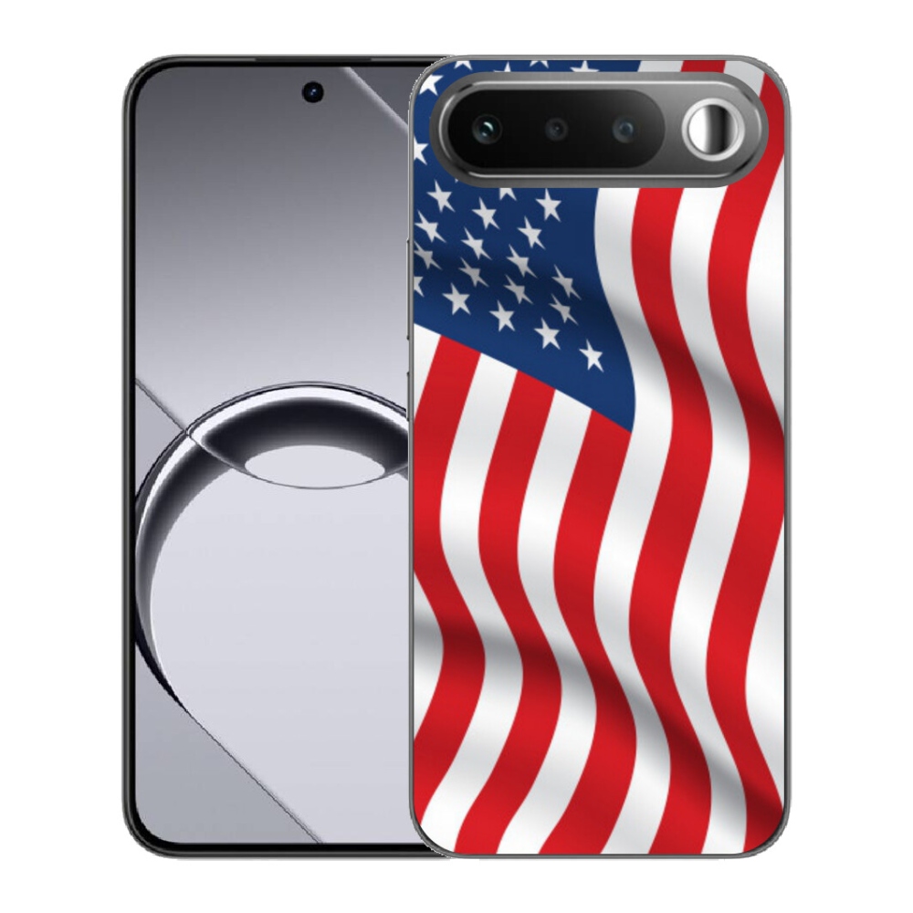 Gelový kryt mmCase na Realme 16 5G - USA vlajka