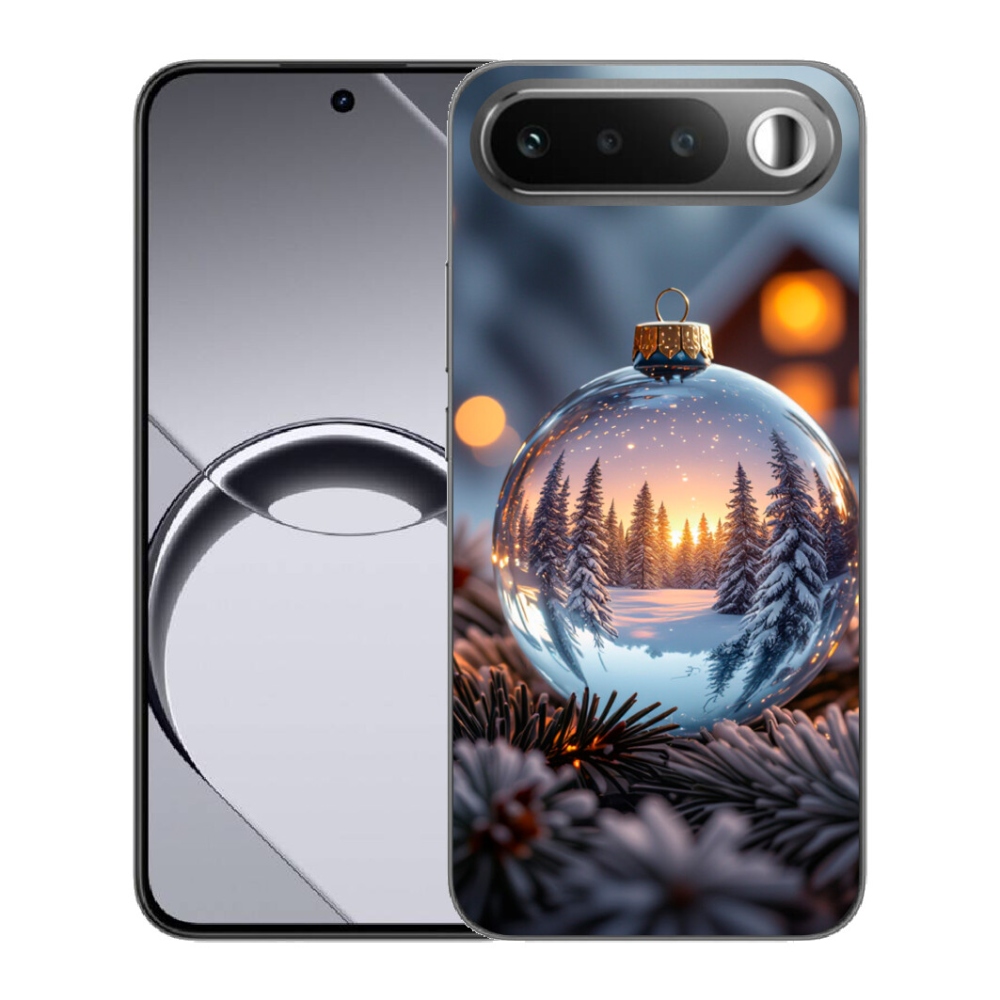Gelový kryt mmCase na Realme 16 5G - vánoční ozdoba