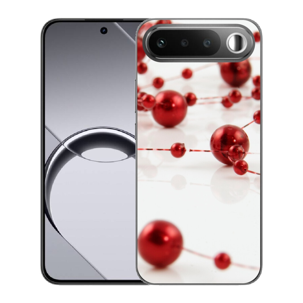 Gelový kryt mmCase na Realme 16 5G - vánoční řetěz