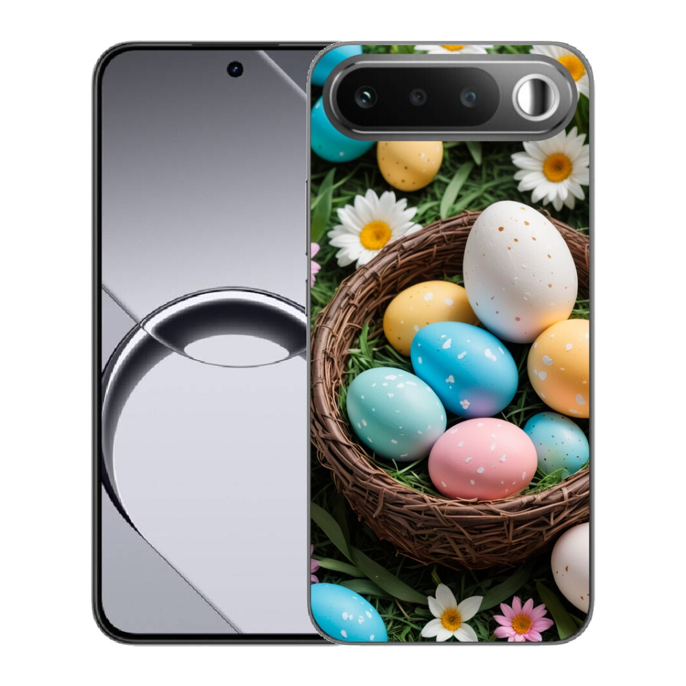 Gelový kryt mmCase na Realme 16 5G - velikonoční vajíčka 2