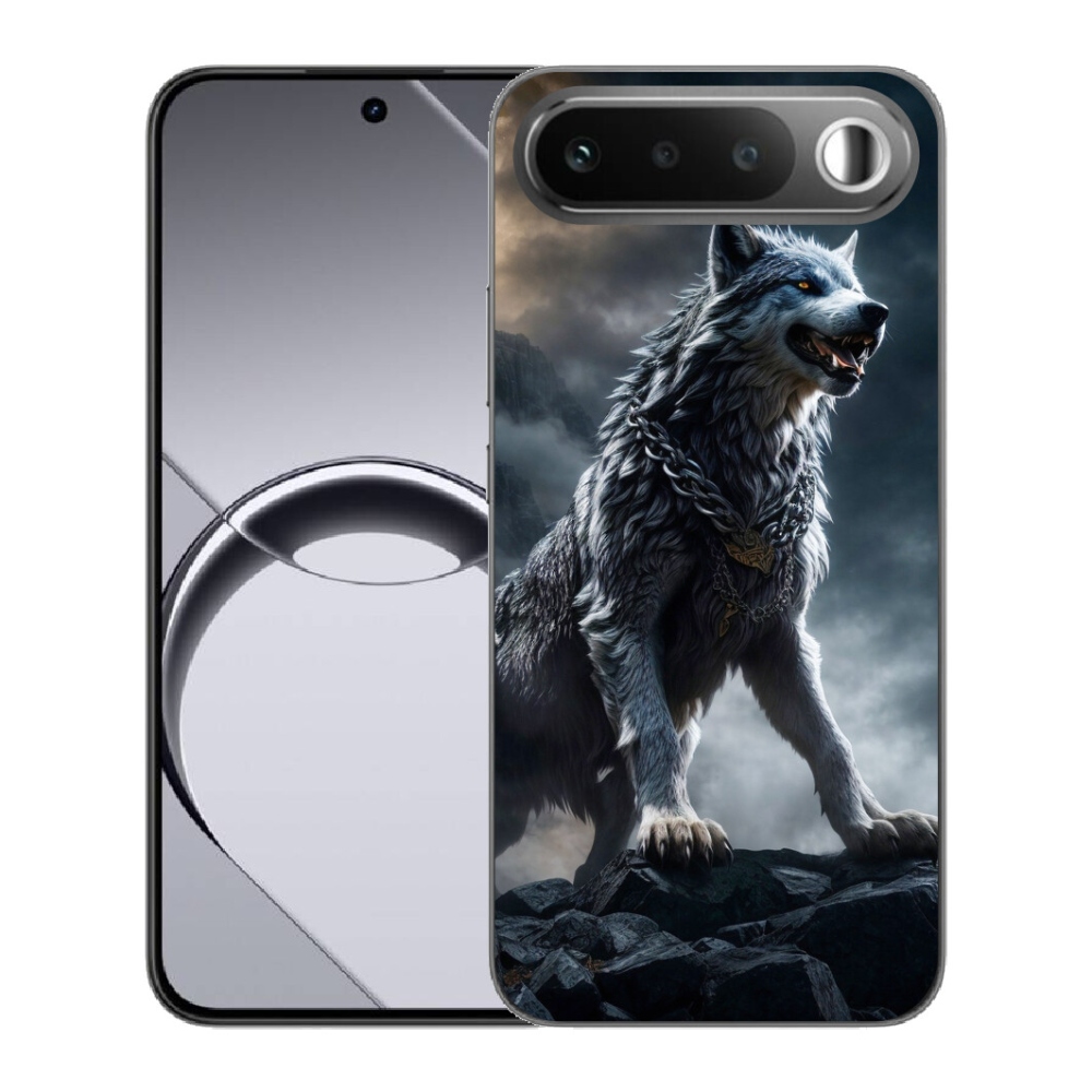Gelový kryt mmCase na Realme 16 5G - vlk 1