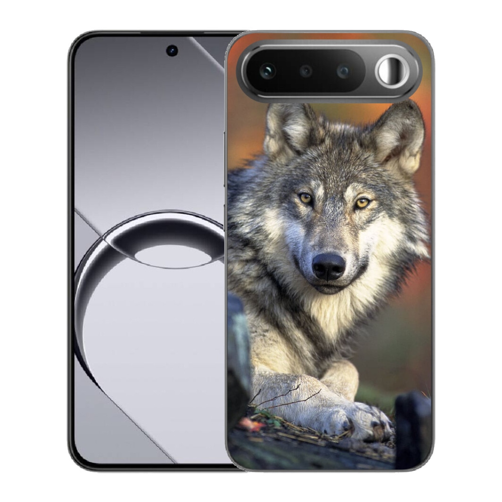 Gelový kryt mmCase na Realme 16 5G - vlk