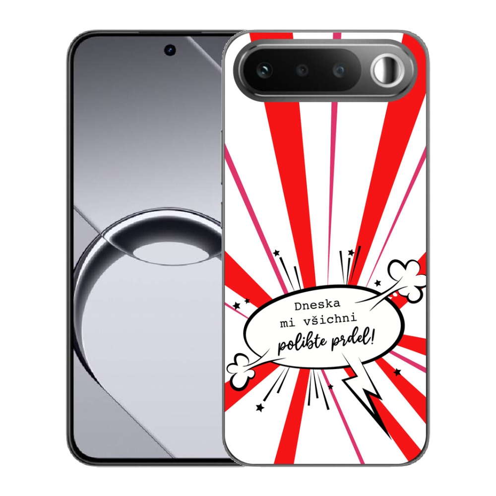 Gelový kryt mmCase na Realme 16 5G - vtipný text 15 bílé pozadí