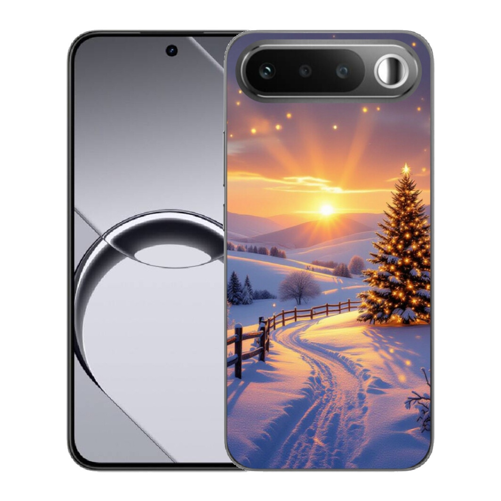 Gelový kryt mmCase na Realme 16 5G - zimní krajina