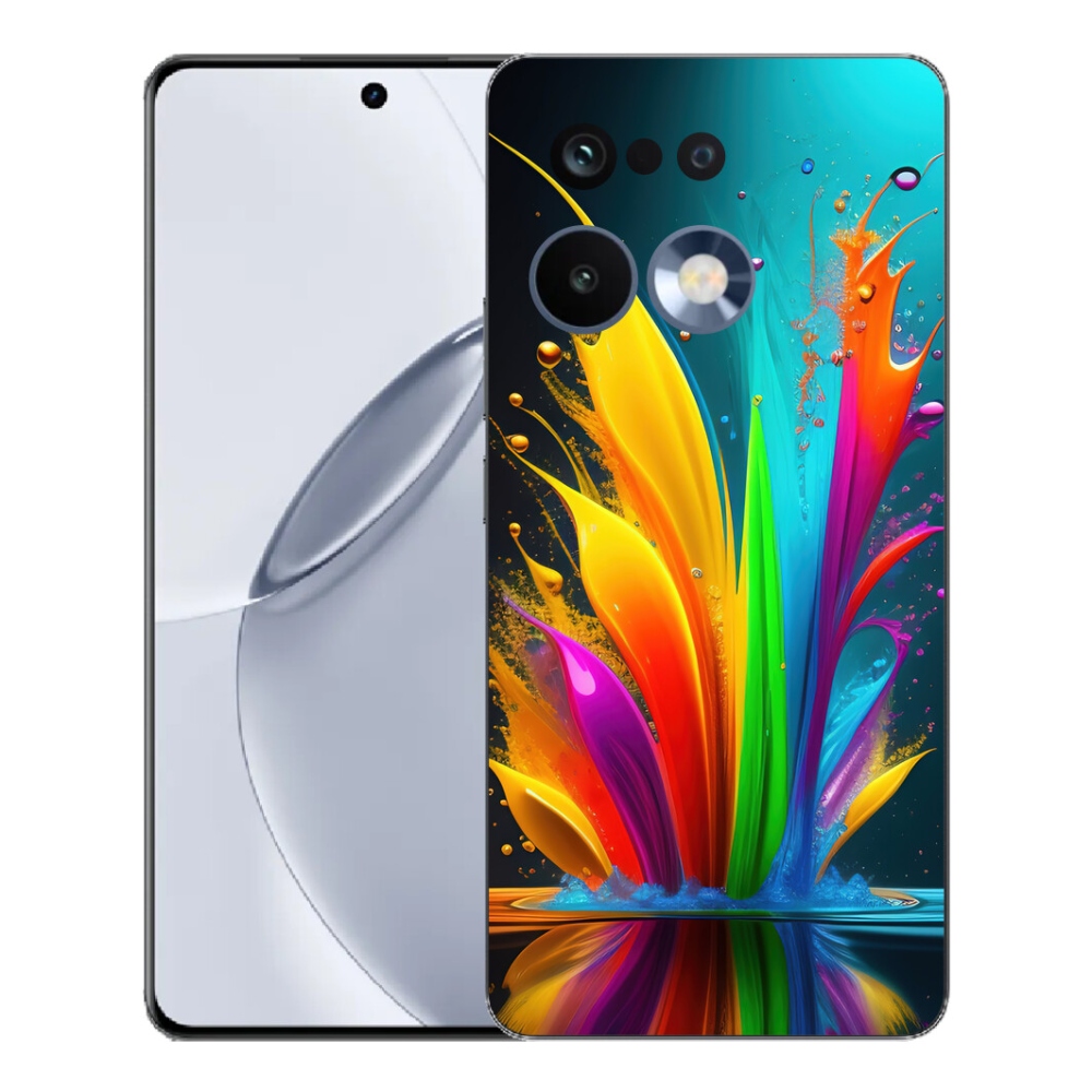 Gelový kryt mmCase na Realme 16 Pro+ - abstraktní motiv 1