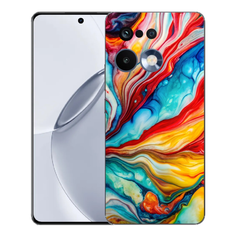 Gelový kryt mmCase na Realme 16 Pro+ - abstraktní motiv 58