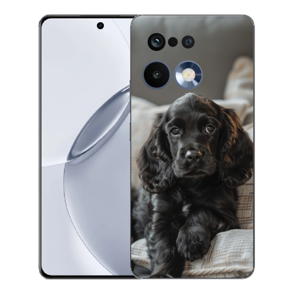 Gelový kryt mmCase na Realme 16 Pro+ - anglický kokršpaněl