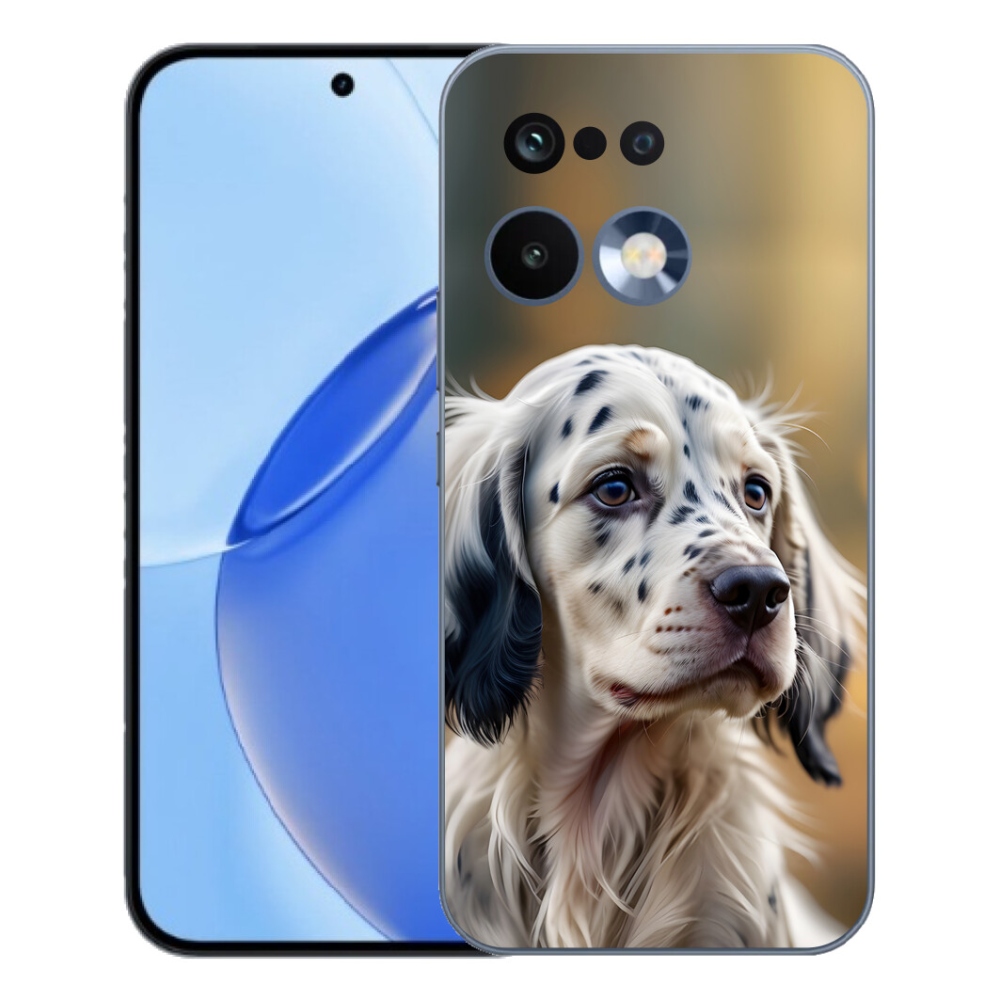 Gelový kryt mmCase na Realme 16 Pro - anglický setr