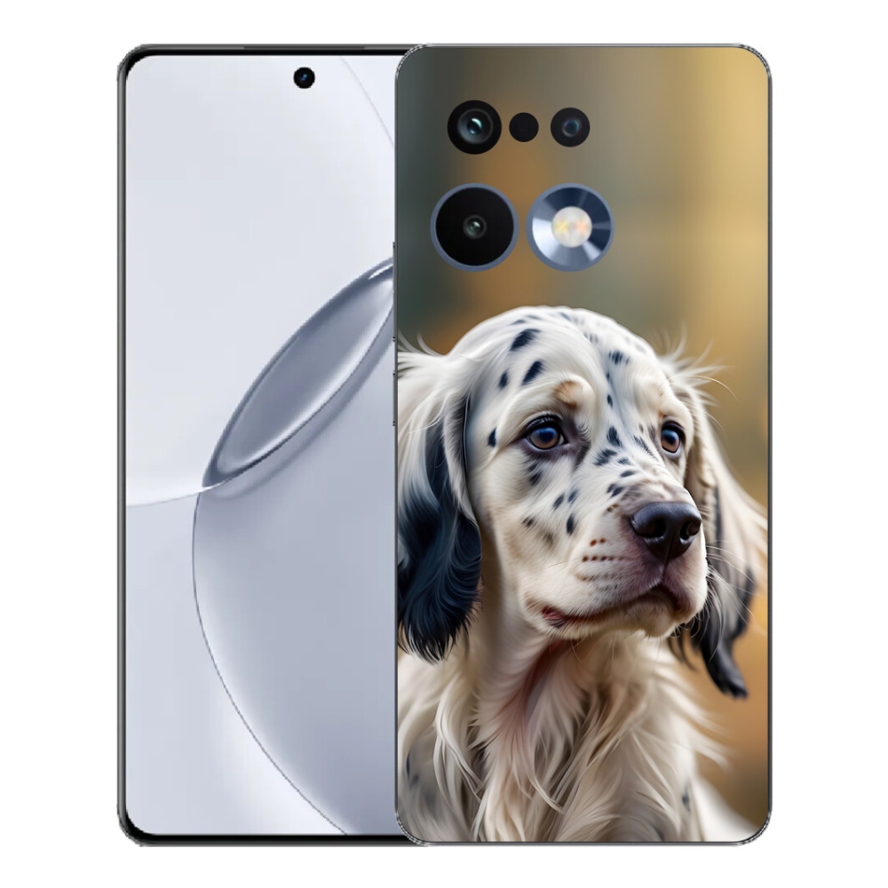 Gelový kryt mmCase na Realme 16 Pro+ - anglický setr