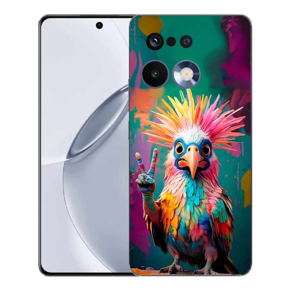 Gelový kryt mmCase na Realme 16 Pro+ - barevný rebel