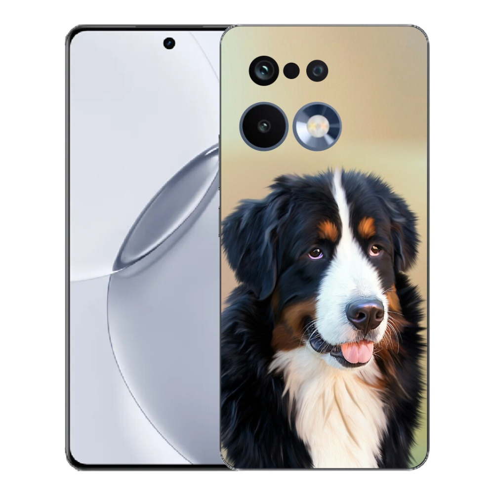 Gelový kryt mmCase na Realme 16 Pro+ - bernský salašnický pes