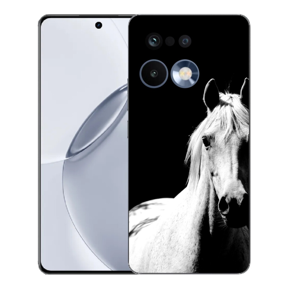 Gelový kryt mmCase na Realme 16 Pro+ - bílý kůň 5