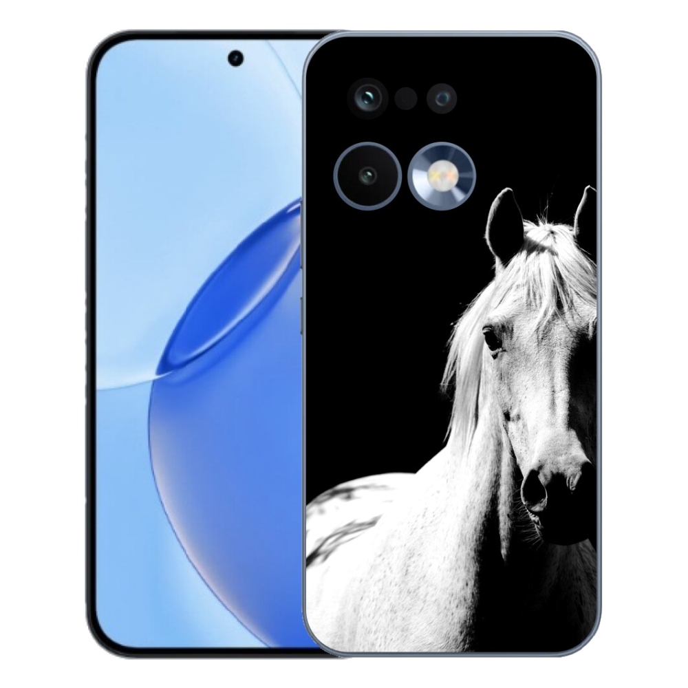 Gelový kryt mmCase na Realme 16 Pro - bílý kůň 5