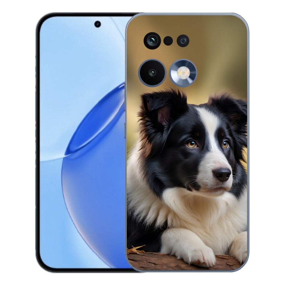 Gelový kryt mmCase na Realme 16 Pro - border kolie 2