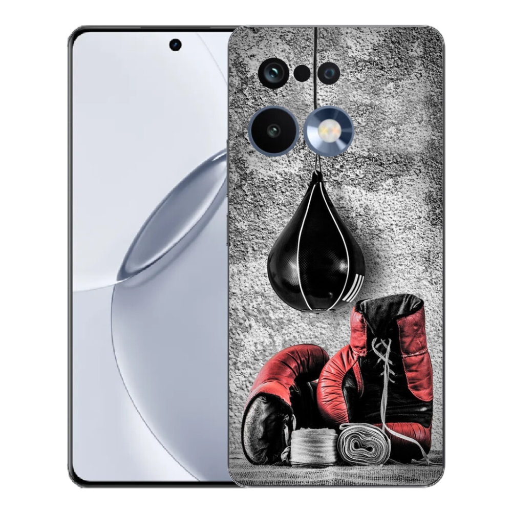 Gelový kryt mmCase na Realme 16 Pro+ - boxovací pytel a rukavice