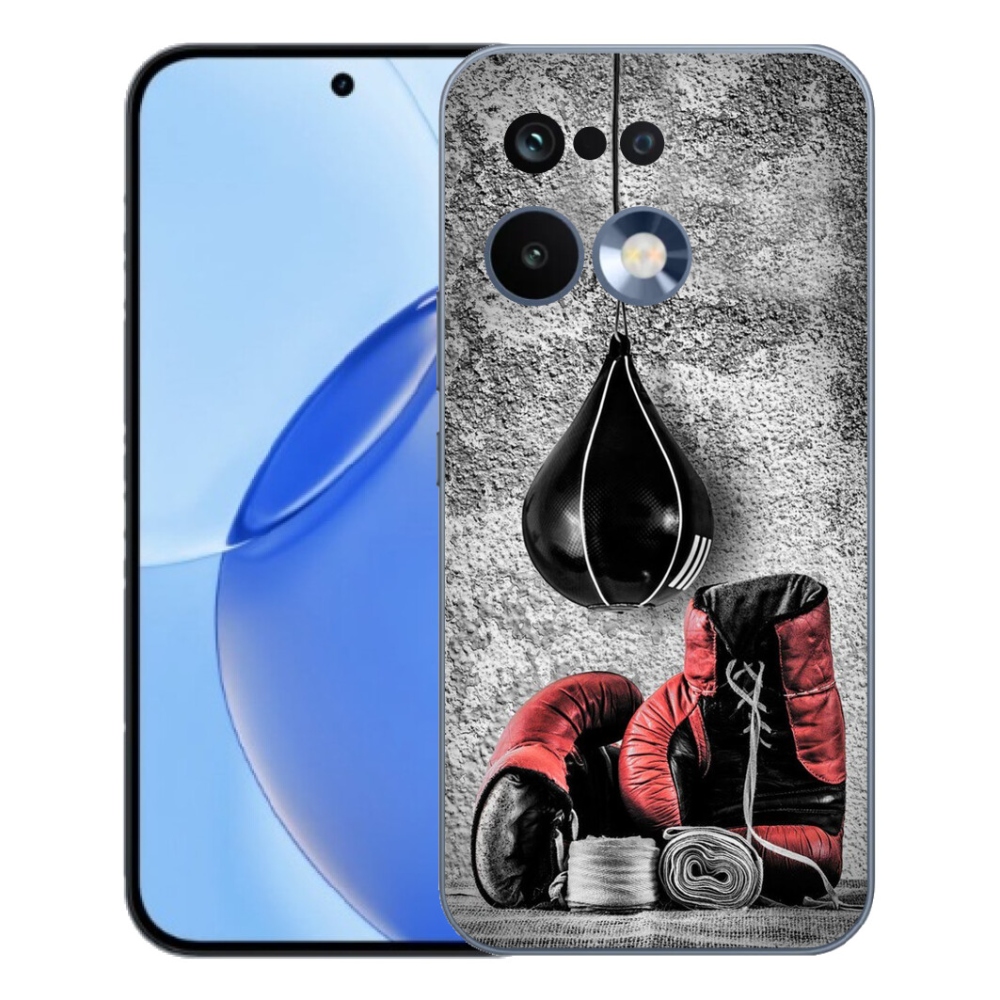 Gelový kryt mmCase na Realme 16 Pro - boxovací pytel a rukavice