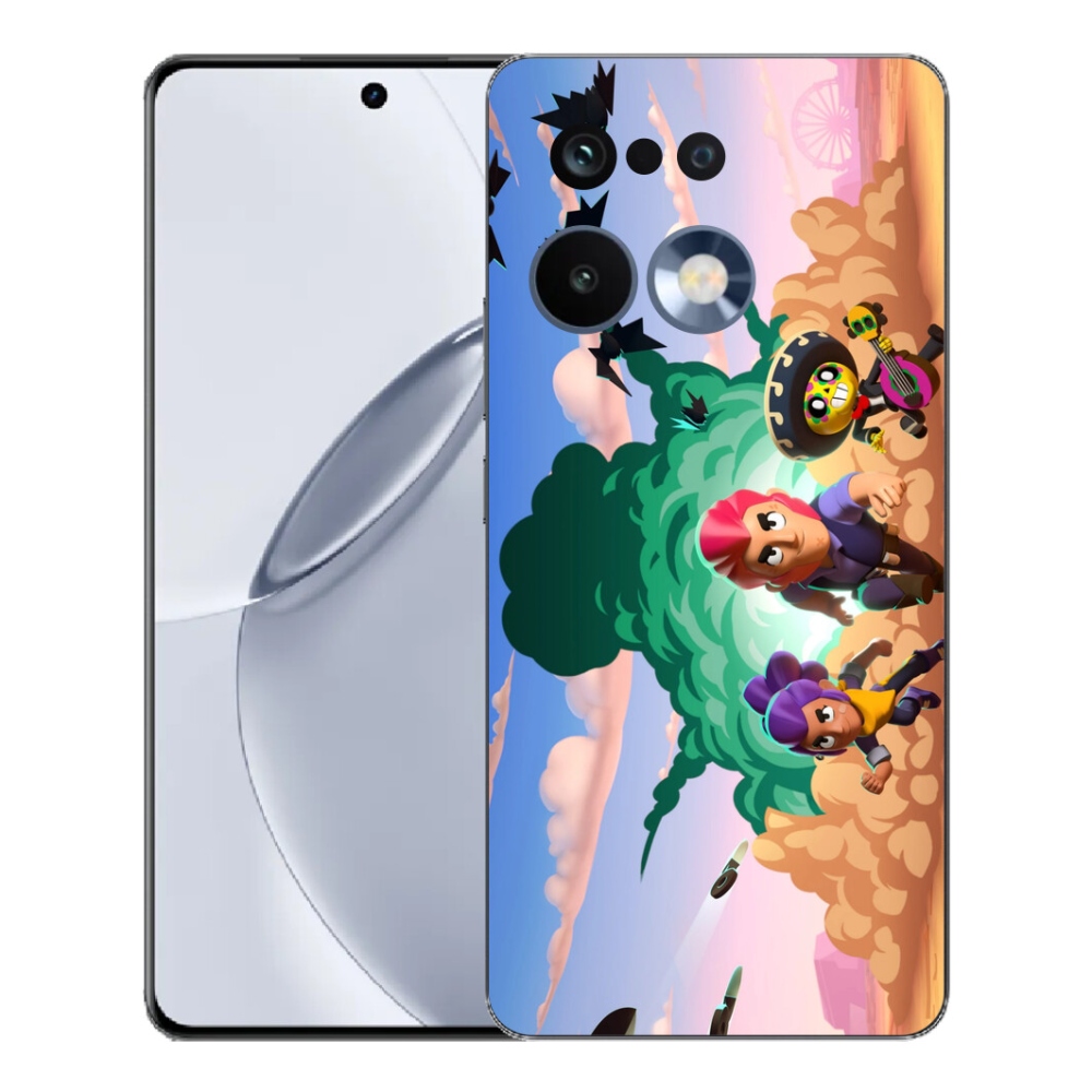 Gelový kryt mmCase na Realme 16 Pro+ - brawl stars