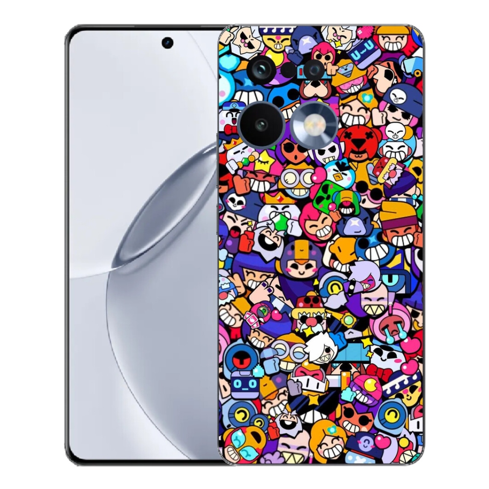 Gelový kryt mmCase na Realme 16 Pro+ - brawl stars 2