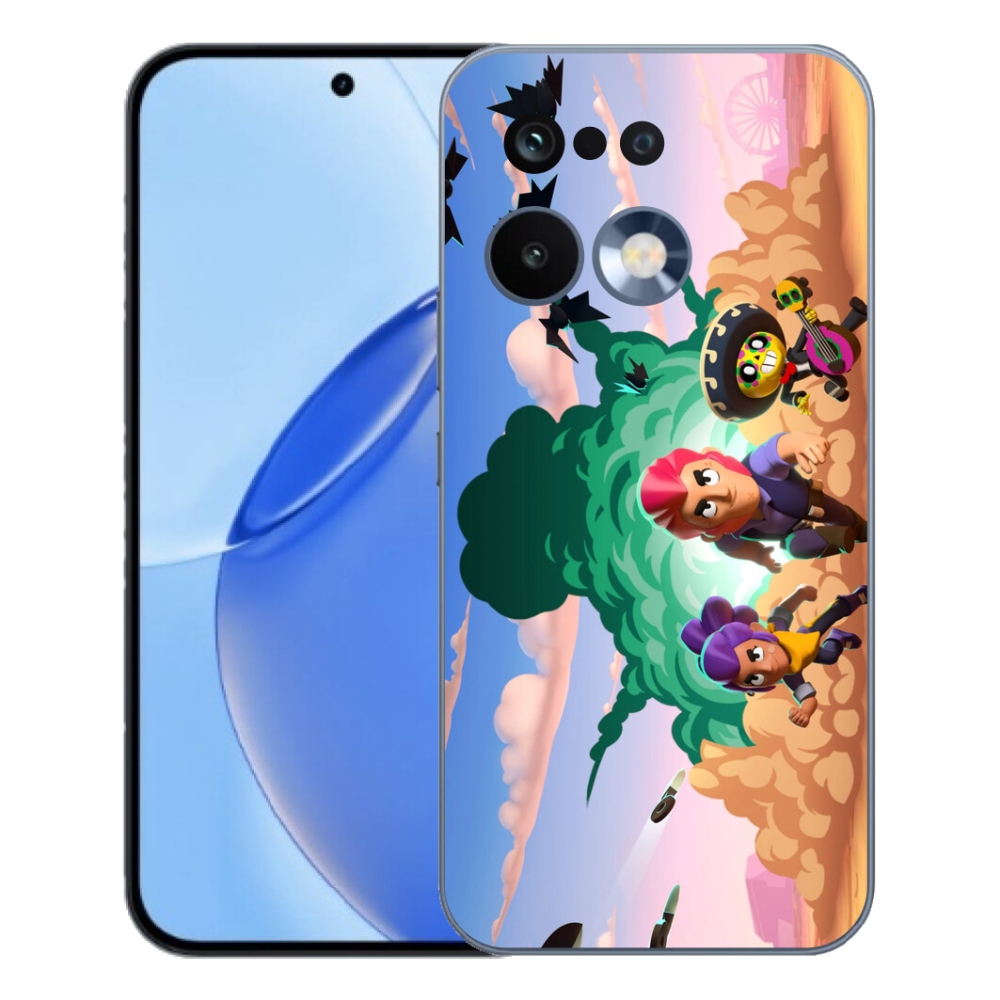 Gelový kryt mmCase na Realme 16 Pro - brawl stars