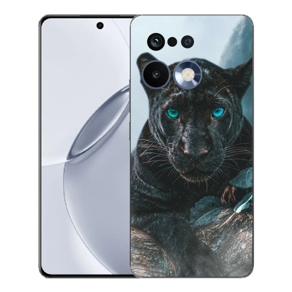 Gelový kryt mmCase na Realme 16 Pro+ - černý panter