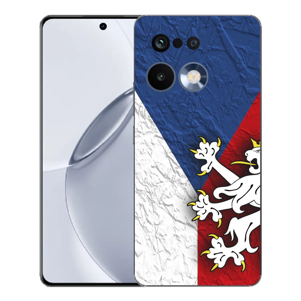 Gelový kryt mmCase na Realme 16 Pro+ - česká vlajka 1