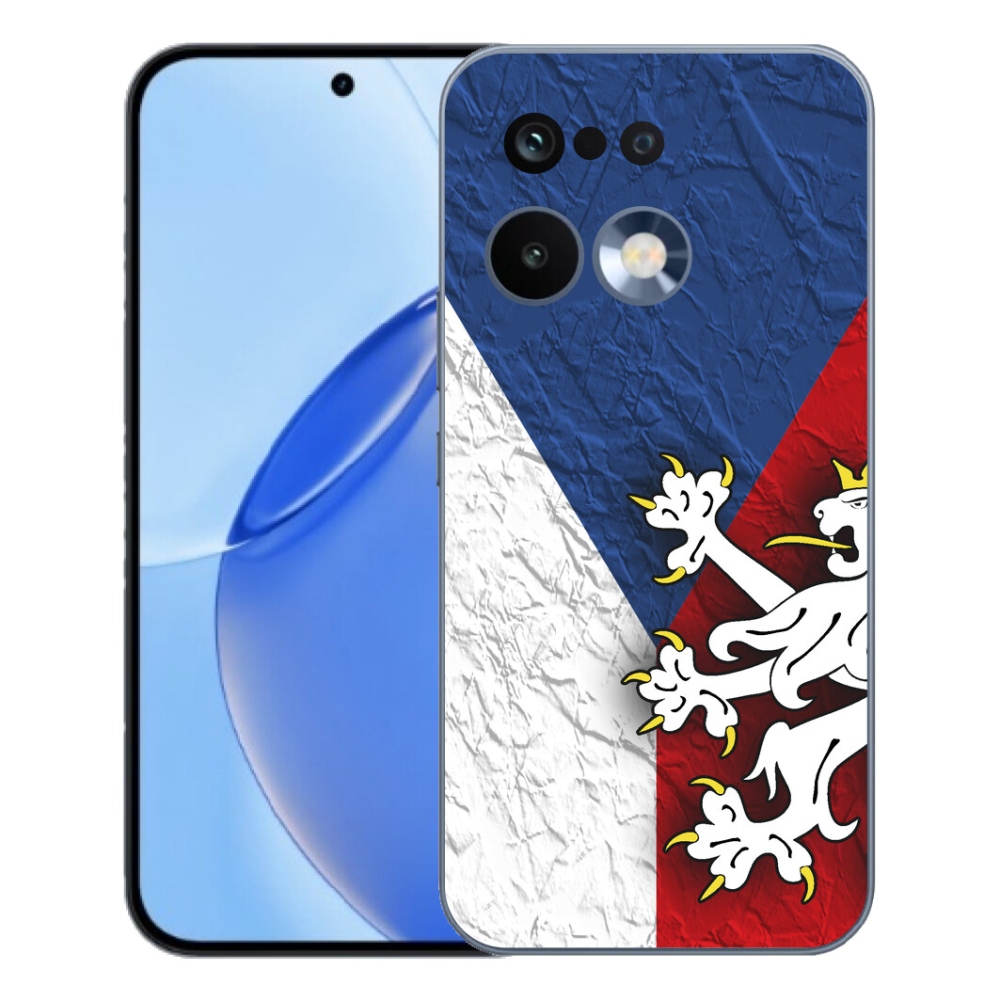 Gelový kryt mmCase na Realme 16 Pro - česká vlajka 1