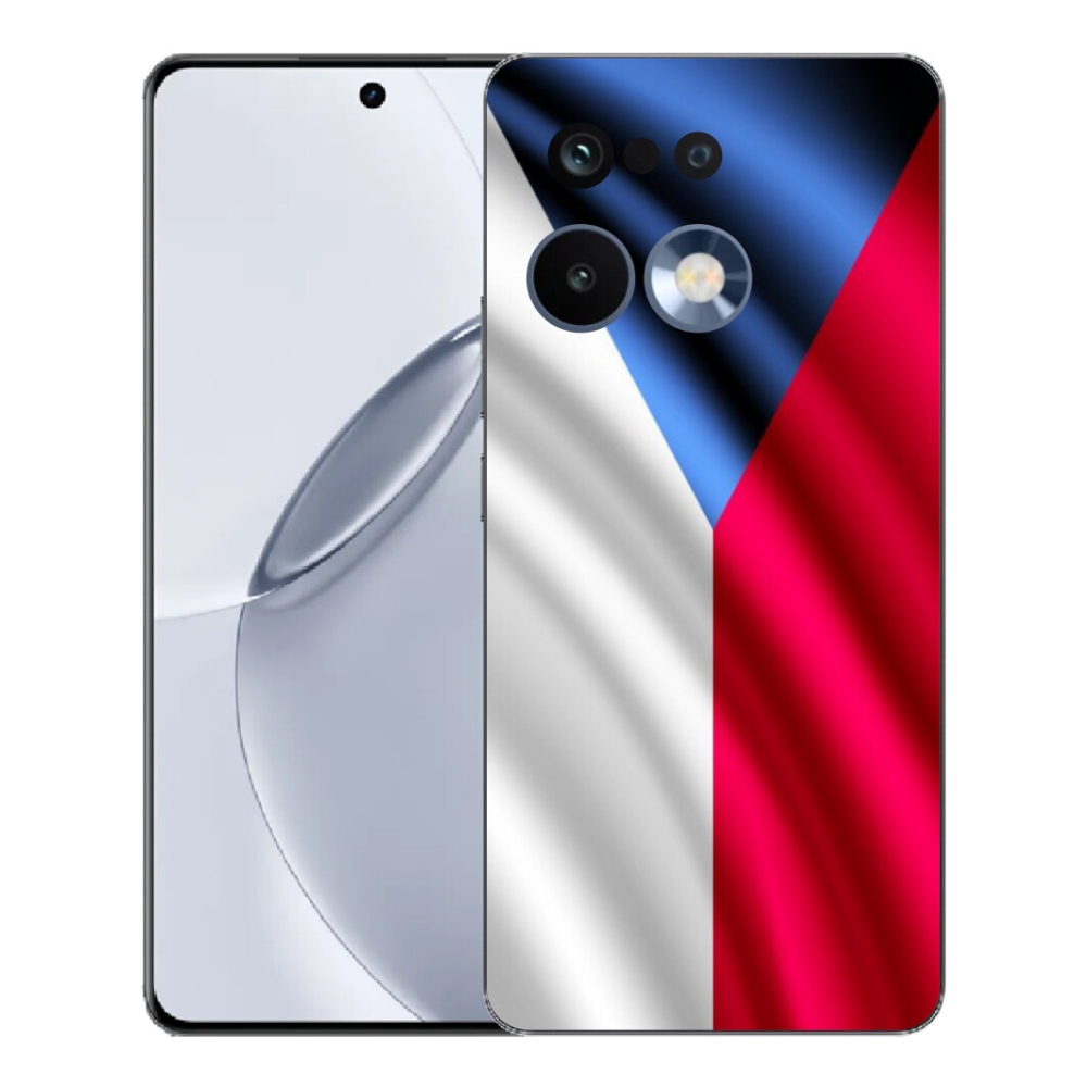 Gelový kryt mmCase na Realme 16 Pro+ - česká vlajka