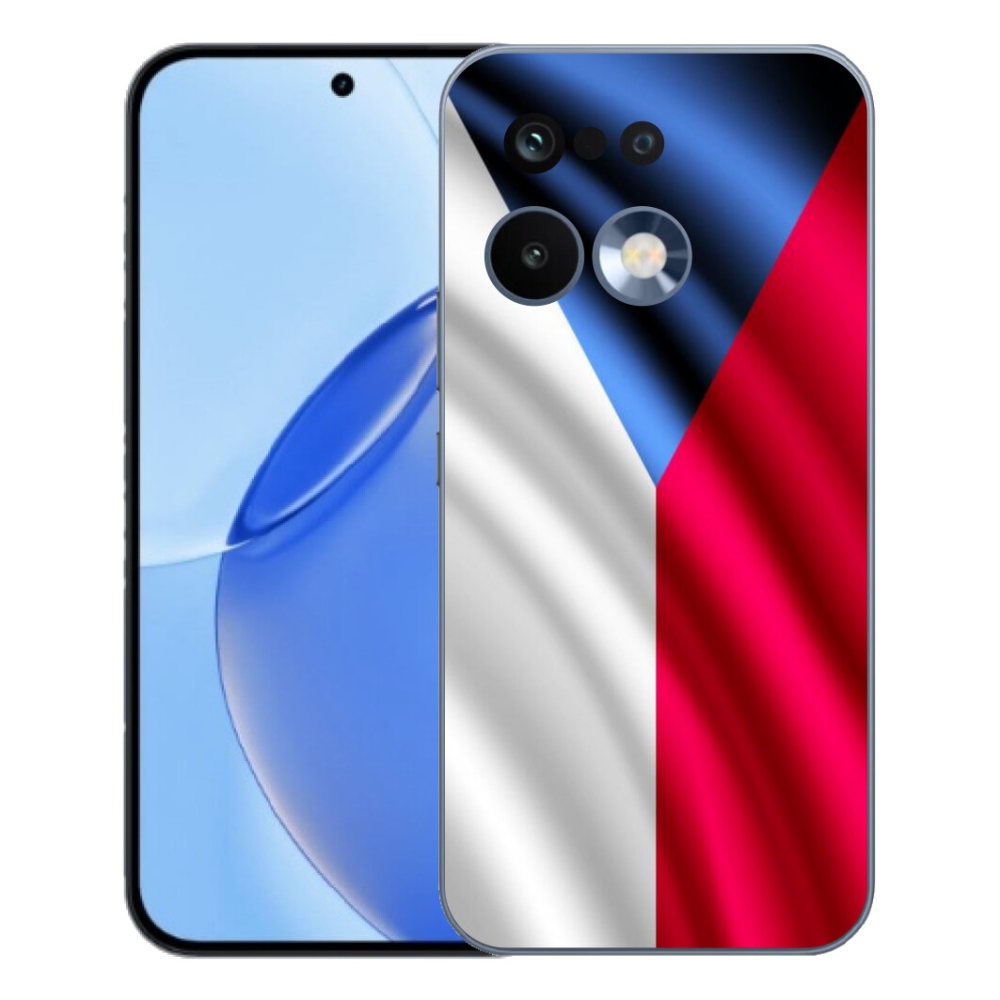 Gelový kryt mmCase na Realme 16 Pro - česká vlajka