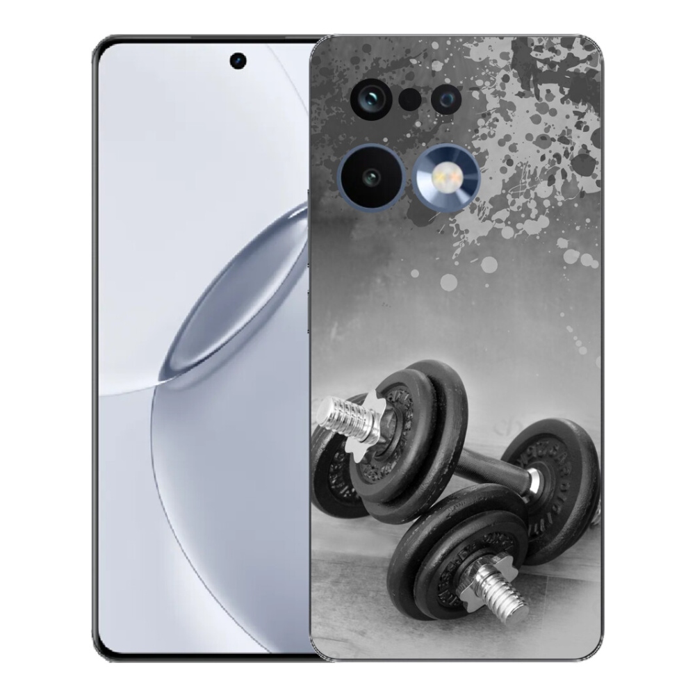 Gelový kryt mmCase na Realme 16 Pro+ - činky 1