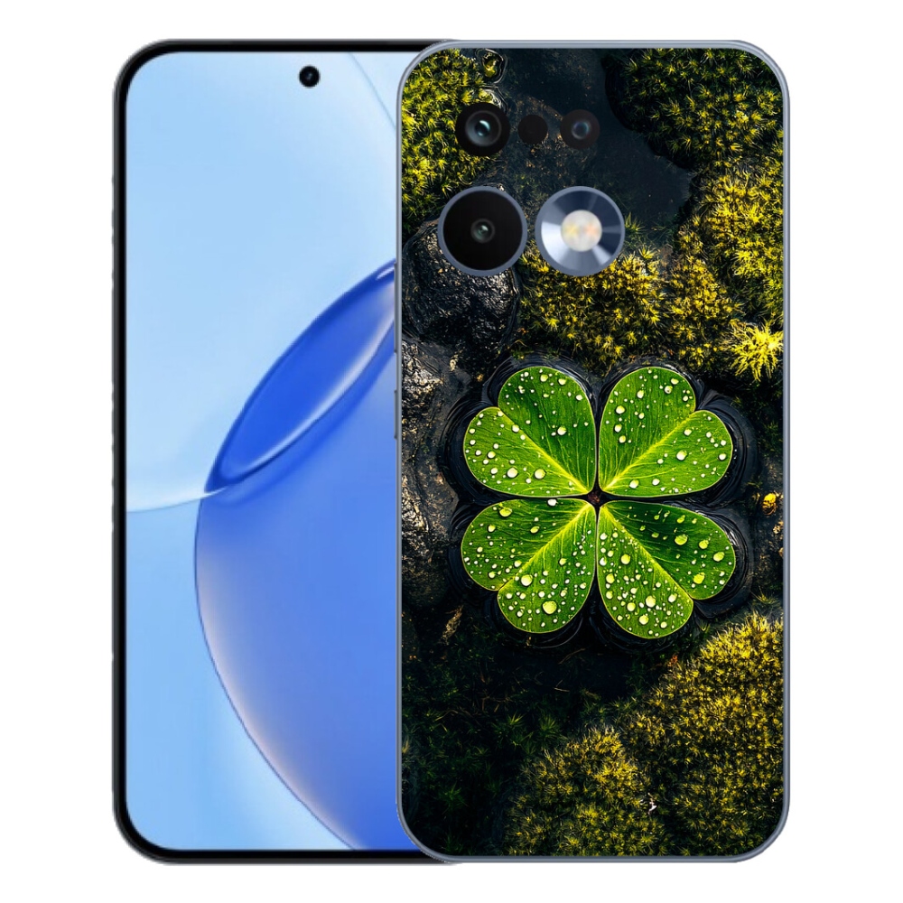 Gelový kryt mmCase na Realme 16 Pro - čtyřlístek