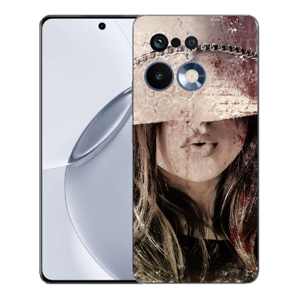 Gelový kryt mmCase na Realme 16 Pro+ - dívka
