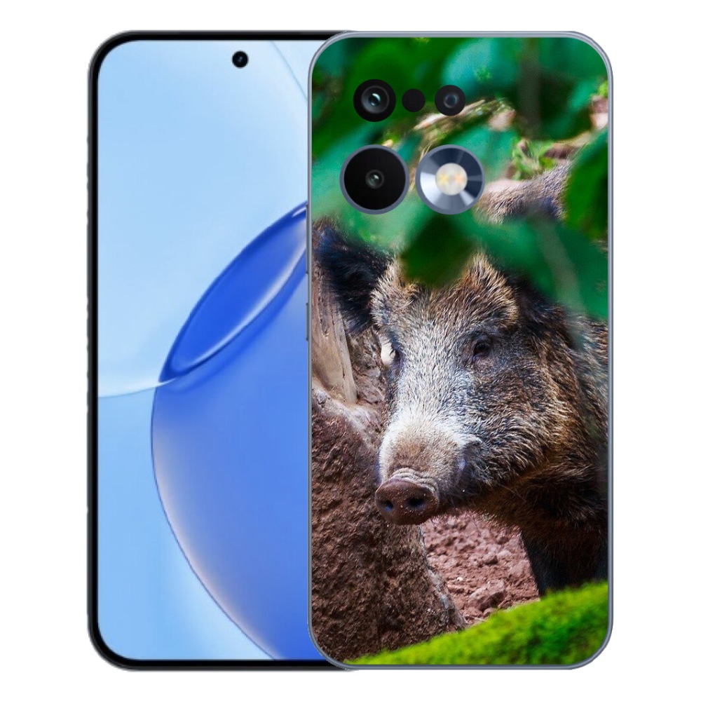 Gelový kryt mmCase na Realme 16 Pro - divoké prase