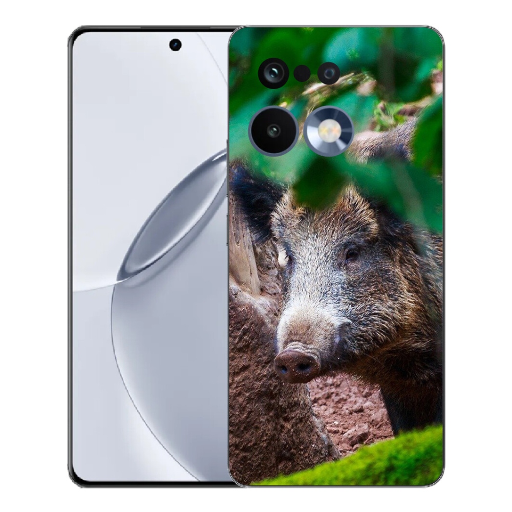 Gelový kryt mmCase na Realme 16 Pro+ - divoké prase